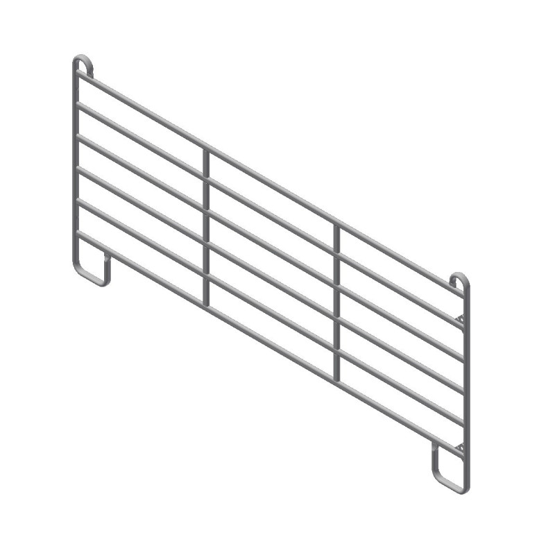Fence panel zinc plated