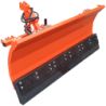 Snow plow straight light